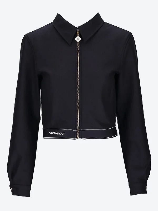 Wool sports tailoring jacket