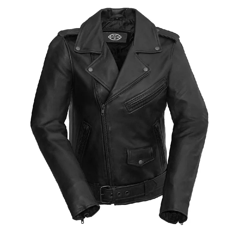 Rebel - Women's Fashion Lambskin Leather Jacket (Black)