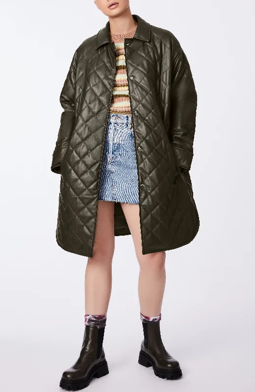 Stretch Puffer Quilt Coat