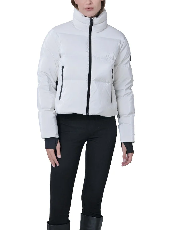 Womens Insulated Water Resistant Puffer Jacket