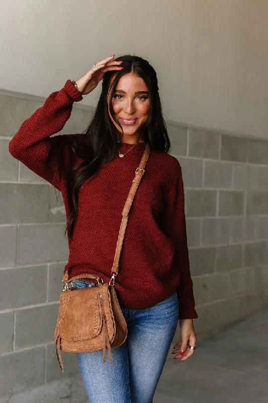 Tiffany Sweater - Rust