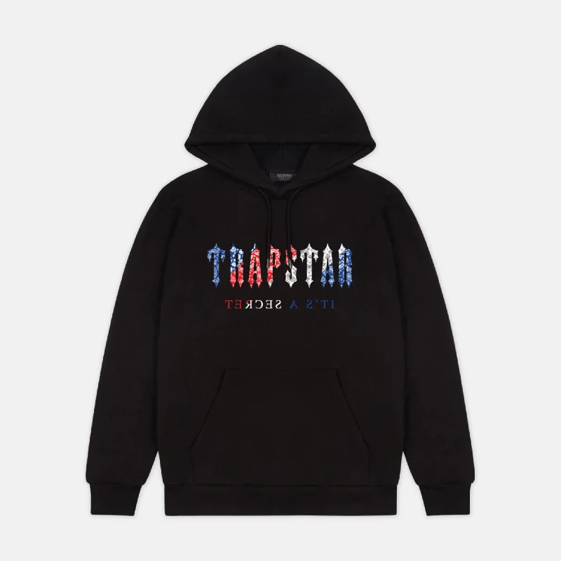 Trapstar Decoded Paisley Revolution Hoodie - Black