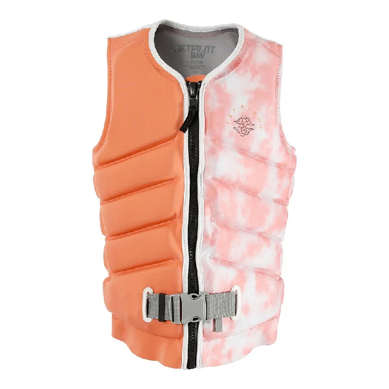 2024 Jetpilot X1 F/E Ladies Neo Vest - Zahra - Peach