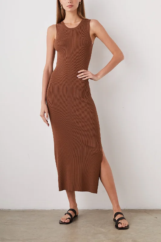 SYD DRESS - TOFFEE