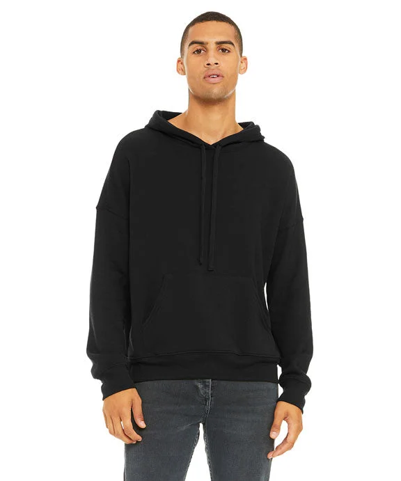 3729 - Bella + Canvas Unisex Sponge Fleece Pullover DTM Hoodie | Black