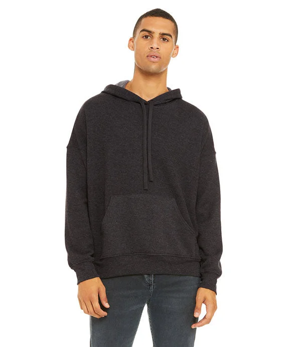 3729 - Bella + Canvas Unisex Sponge Fleece Pullover DTM Hoodie | Dark Grey Heather