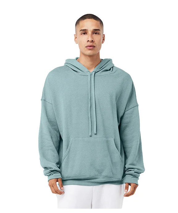 3729 - Bella + Canvas Unisex Sponge Fleece Pullover DTM Hoodie | Heather Blue Lagoon