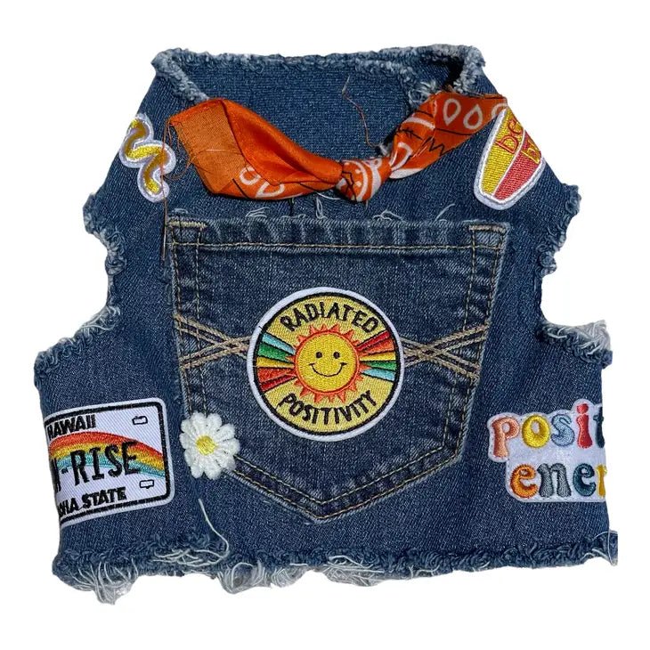 Denim Harness - Summer Collection Positivity