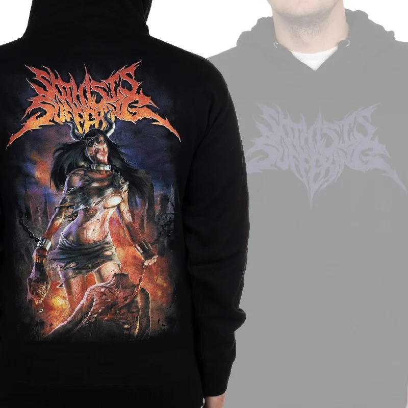 So This Is Suffering "Horned Harlot" Pullover Hoodie